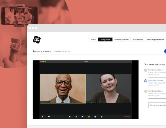 Plataforma Live Streming para Congresos